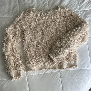 Cozy Cream Textured Sweater